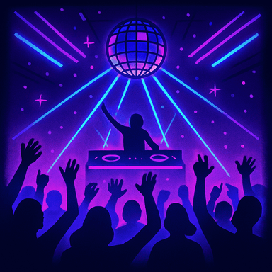 Loud dance floor